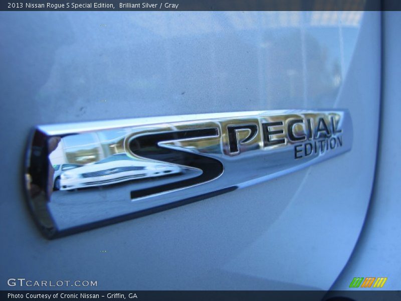 Brilliant Silver / Gray 2013 Nissan Rogue S Special Edition