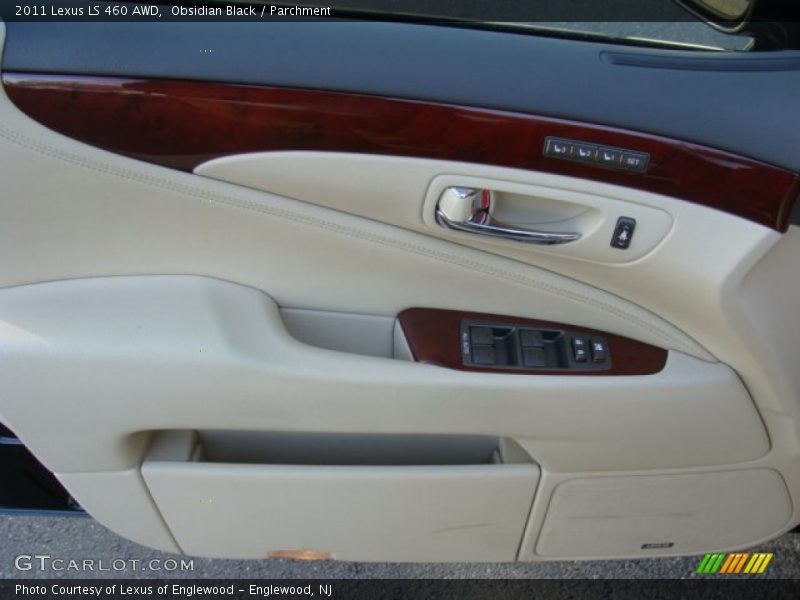 Obsidian Black / Parchment 2011 Lexus LS 460 AWD