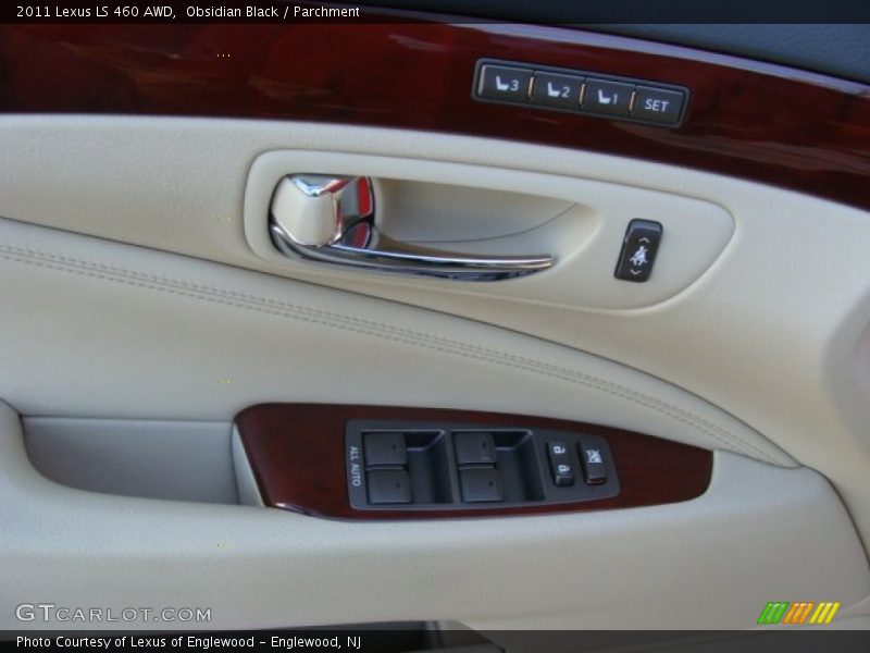 Obsidian Black / Parchment 2011 Lexus LS 460 AWD