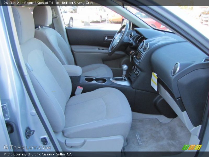 Brilliant Silver / Gray 2013 Nissan Rogue S Special Edition