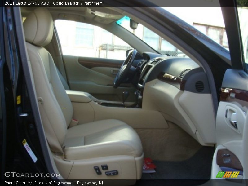 Obsidian Black / Parchment 2011 Lexus LS 460 AWD