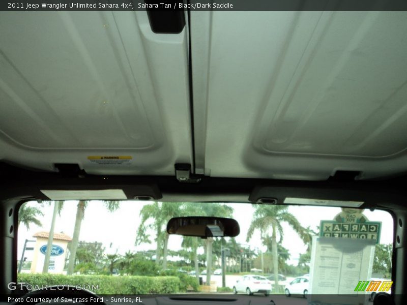 Sahara Tan / Black/Dark Saddle 2011 Jeep Wrangler Unlimited Sahara 4x4