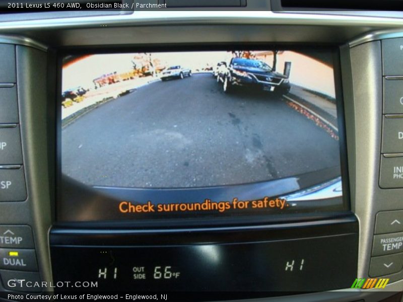 Obsidian Black / Parchment 2011 Lexus LS 460 AWD