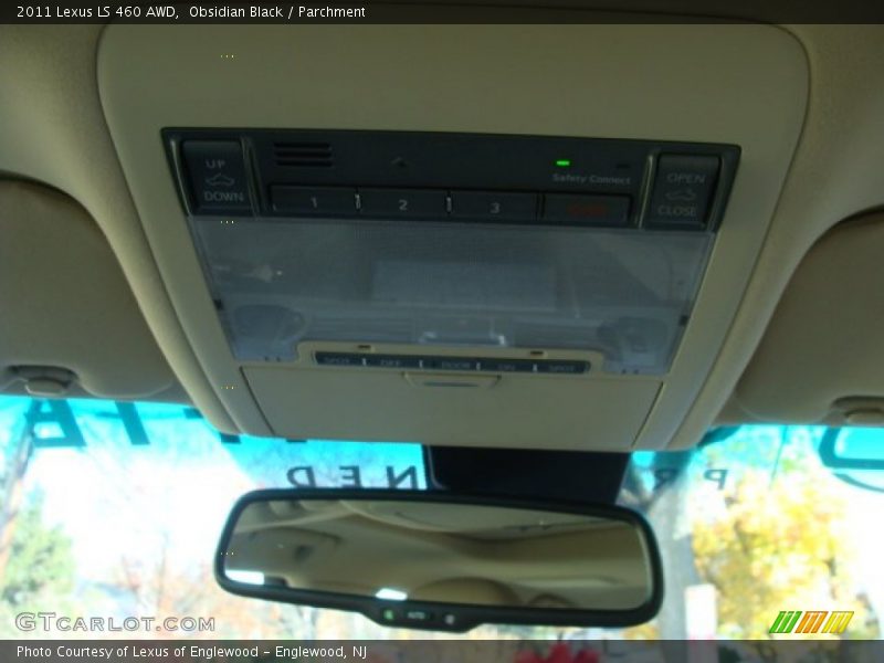 Obsidian Black / Parchment 2011 Lexus LS 460 AWD