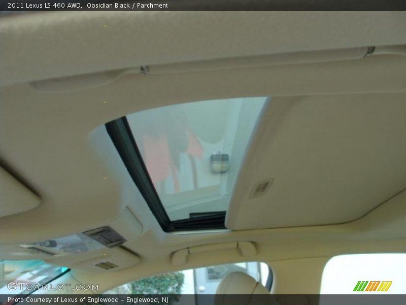 Obsidian Black / Parchment 2011 Lexus LS 460 AWD