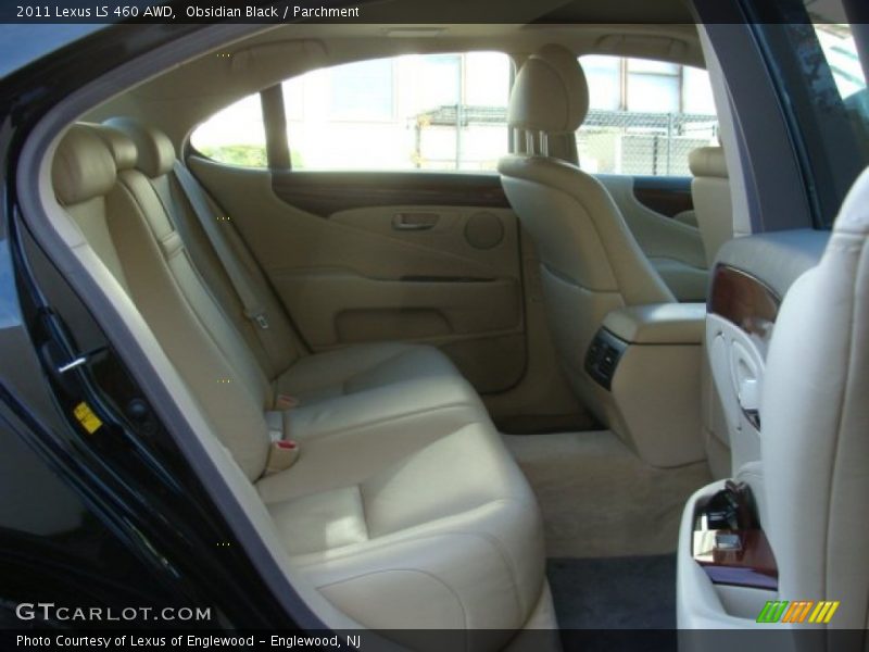 Obsidian Black / Parchment 2011 Lexus LS 460 AWD
