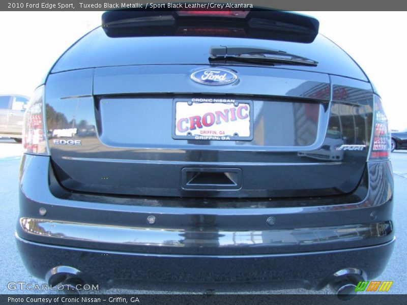 Tuxedo Black Metallic / Sport Black Leather/Grey Alcantara 2010 Ford Edge Sport
