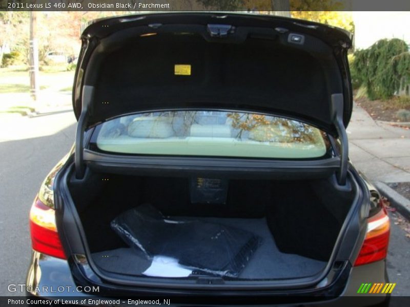Obsidian Black / Parchment 2011 Lexus LS 460 AWD