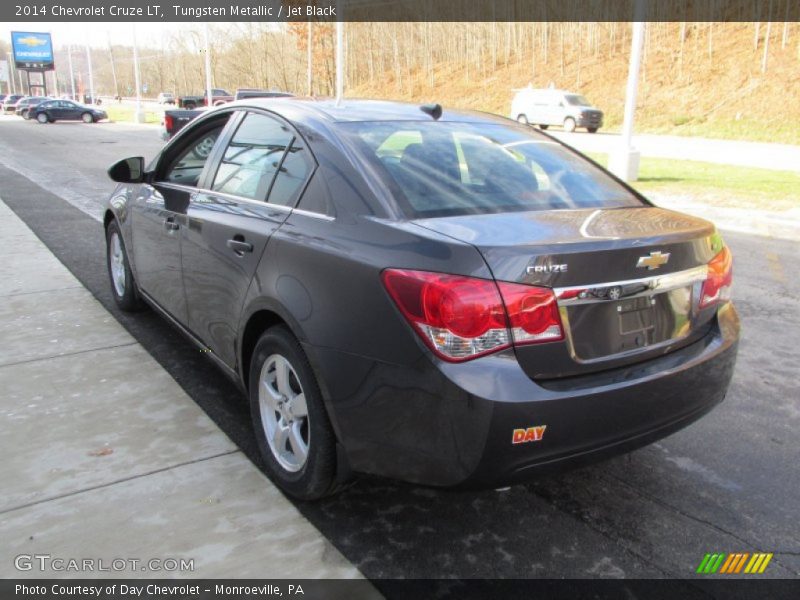 Tungsten Metallic / Jet Black 2014 Chevrolet Cruze LT