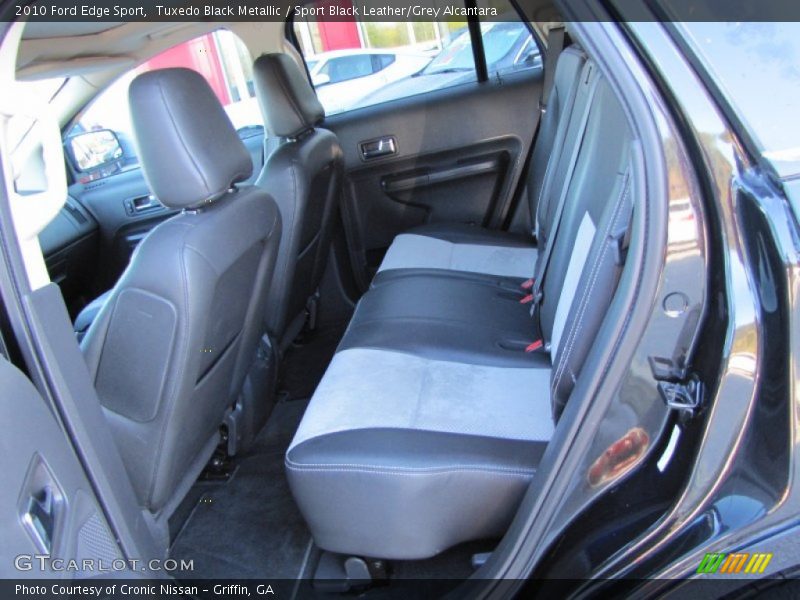 Tuxedo Black Metallic / Sport Black Leather/Grey Alcantara 2010 Ford Edge Sport