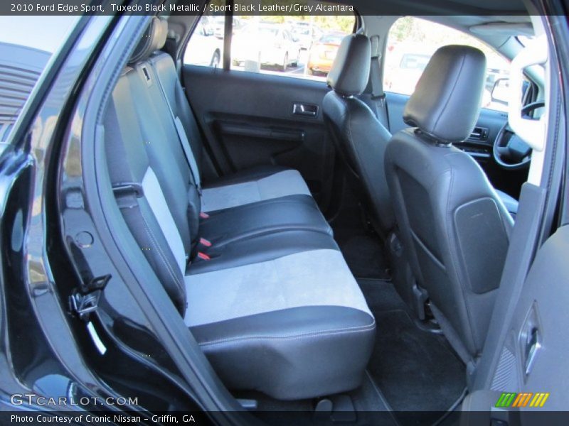 Tuxedo Black Metallic / Sport Black Leather/Grey Alcantara 2010 Ford Edge Sport