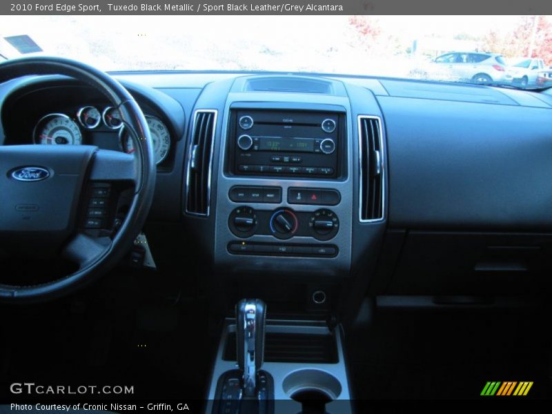 Tuxedo Black Metallic / Sport Black Leather/Grey Alcantara 2010 Ford Edge Sport