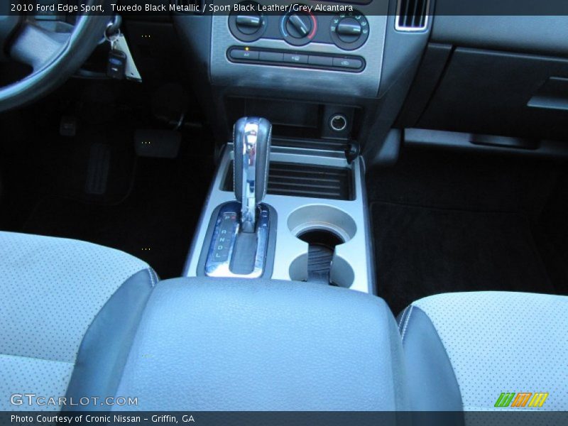 Tuxedo Black Metallic / Sport Black Leather/Grey Alcantara 2010 Ford Edge Sport