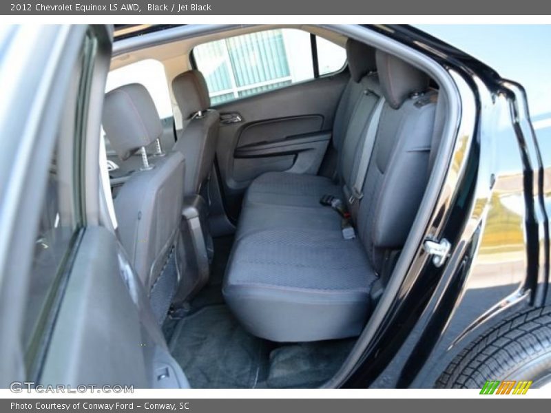 Black / Jet Black 2012 Chevrolet Equinox LS AWD