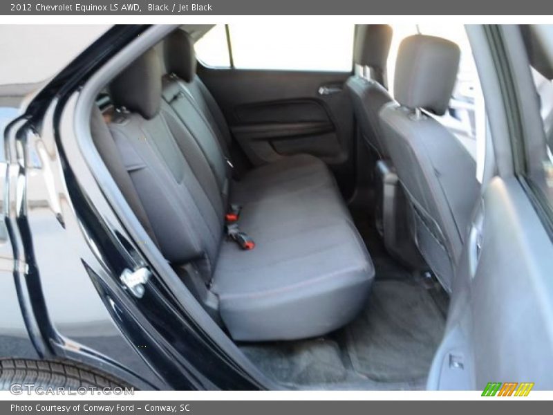Black / Jet Black 2012 Chevrolet Equinox LS AWD