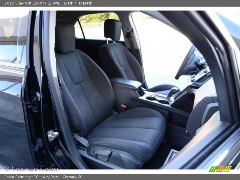Black / Jet Black 2012 Chevrolet Equinox LS AWD