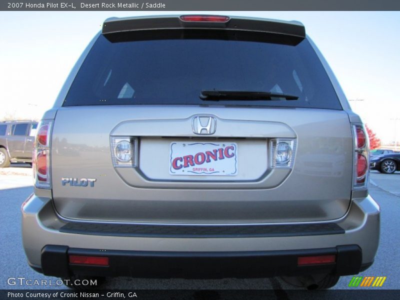 Desert Rock Metallic / Saddle 2007 Honda Pilot EX-L