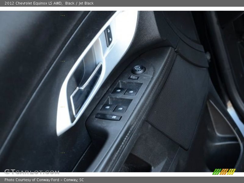 Black / Jet Black 2012 Chevrolet Equinox LS AWD
