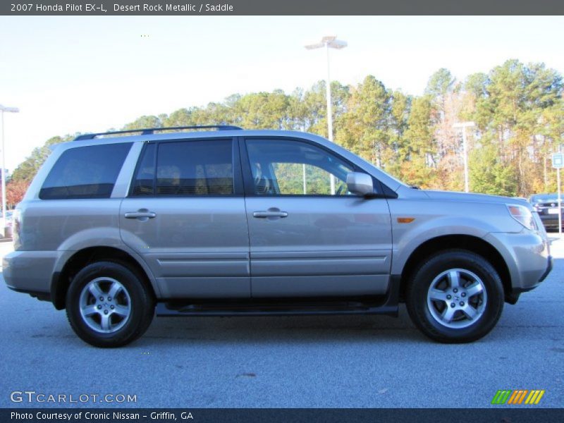 Desert Rock Metallic / Saddle 2007 Honda Pilot EX-L