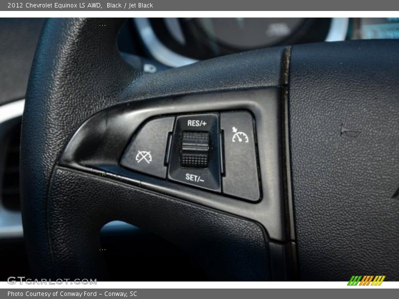 Black / Jet Black 2012 Chevrolet Equinox LS AWD