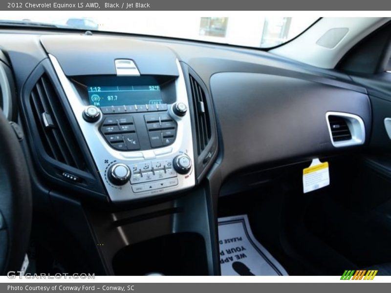 Black / Jet Black 2012 Chevrolet Equinox LS AWD