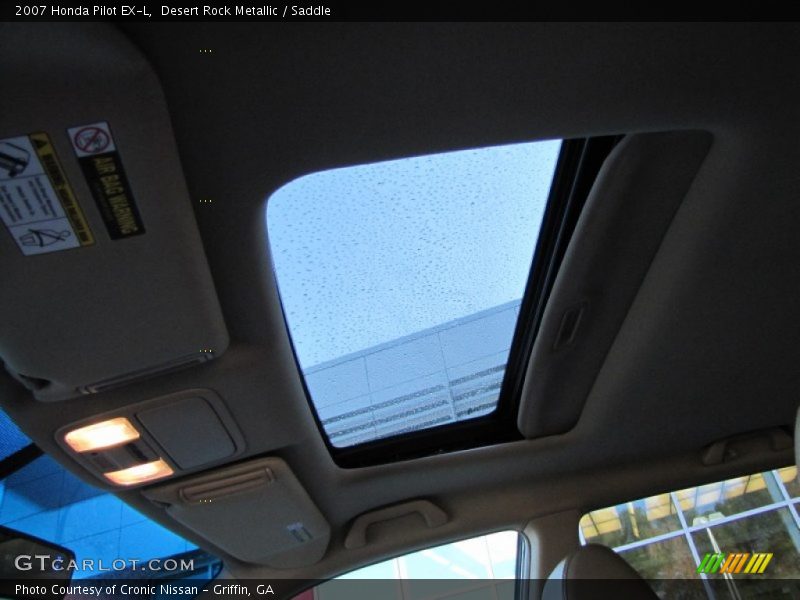 Desert Rock Metallic / Saddle 2007 Honda Pilot EX-L
