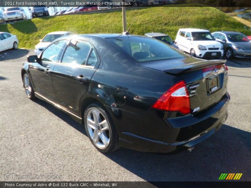 Tuxedo Black Metallic / Charcoal Black 2011 Ford Fusion Sport AWD