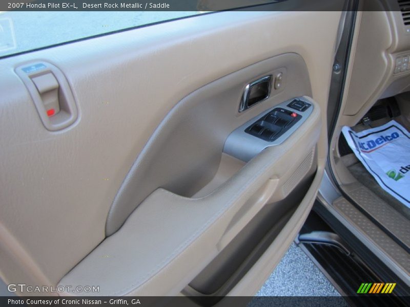 Desert Rock Metallic / Saddle 2007 Honda Pilot EX-L