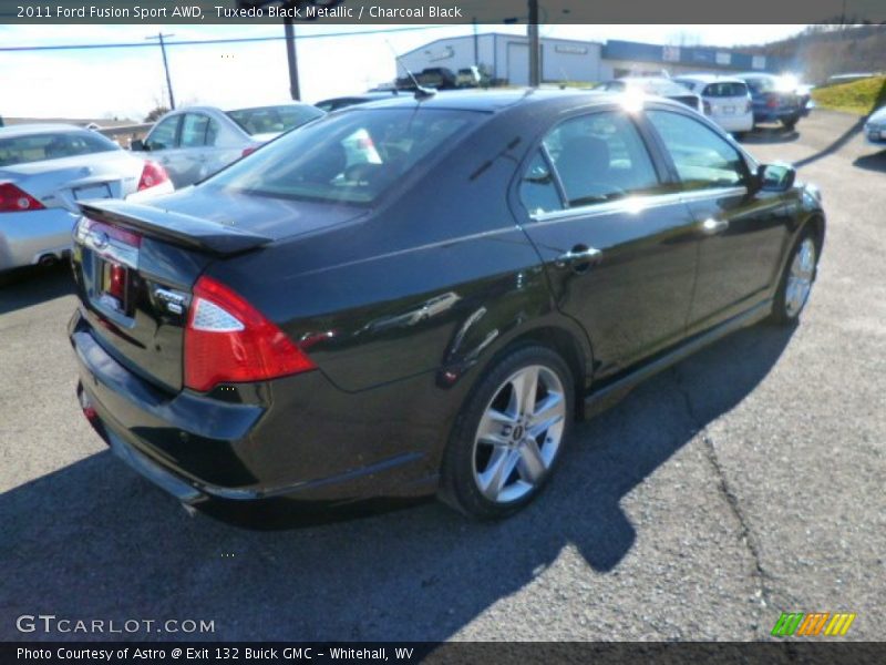 Tuxedo Black Metallic / Charcoal Black 2011 Ford Fusion Sport AWD