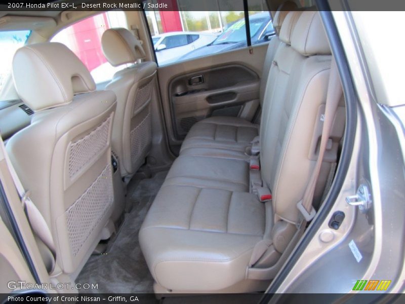 Desert Rock Metallic / Saddle 2007 Honda Pilot EX-L
