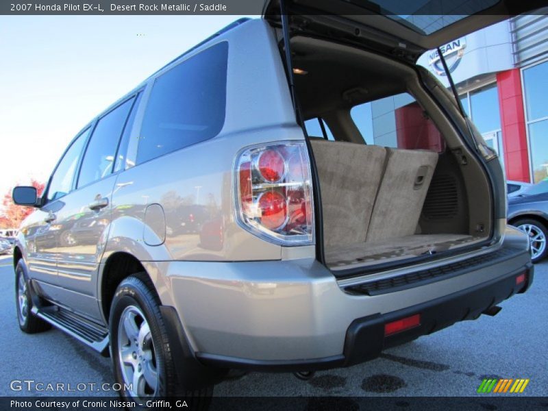 Desert Rock Metallic / Saddle 2007 Honda Pilot EX-L