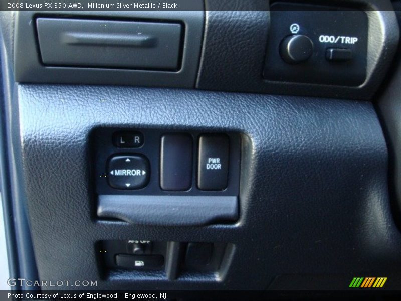 Millenium Silver Metallic / Black 2008 Lexus RX 350 AWD