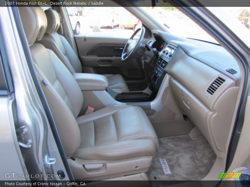 Desert Rock Metallic / Saddle 2007 Honda Pilot EX-L