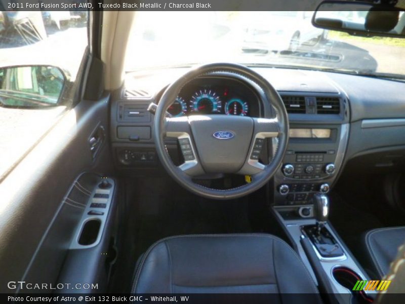 Tuxedo Black Metallic / Charcoal Black 2011 Ford Fusion Sport AWD