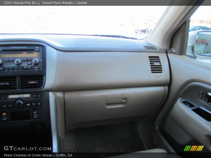 Desert Rock Metallic / Saddle 2007 Honda Pilot EX-L