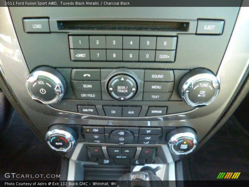 Tuxedo Black Metallic / Charcoal Black 2011 Ford Fusion Sport AWD