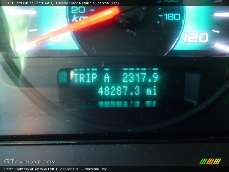 Tuxedo Black Metallic / Charcoal Black 2011 Ford Fusion Sport AWD