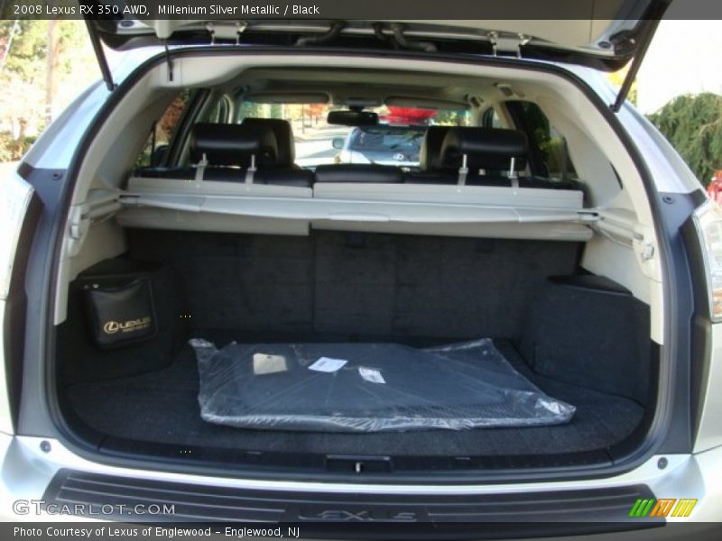 Millenium Silver Metallic / Black 2008 Lexus RX 350 AWD