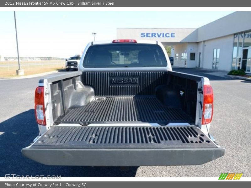 Brilliant Silver / Steel 2013 Nissan Frontier SV V6 Crew Cab