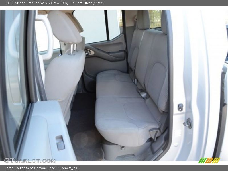 Brilliant Silver / Steel 2013 Nissan Frontier SV V6 Crew Cab