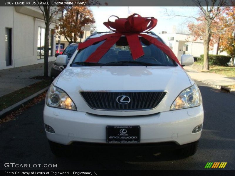 Crystal White / Ivory 2007 Lexus RX 350 AWD