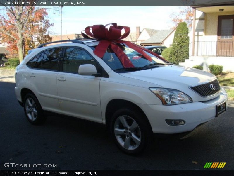 Crystal White / Ivory 2007 Lexus RX 350 AWD