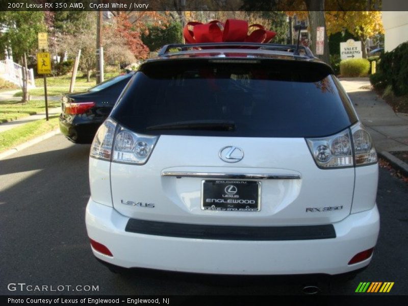 Crystal White / Ivory 2007 Lexus RX 350 AWD