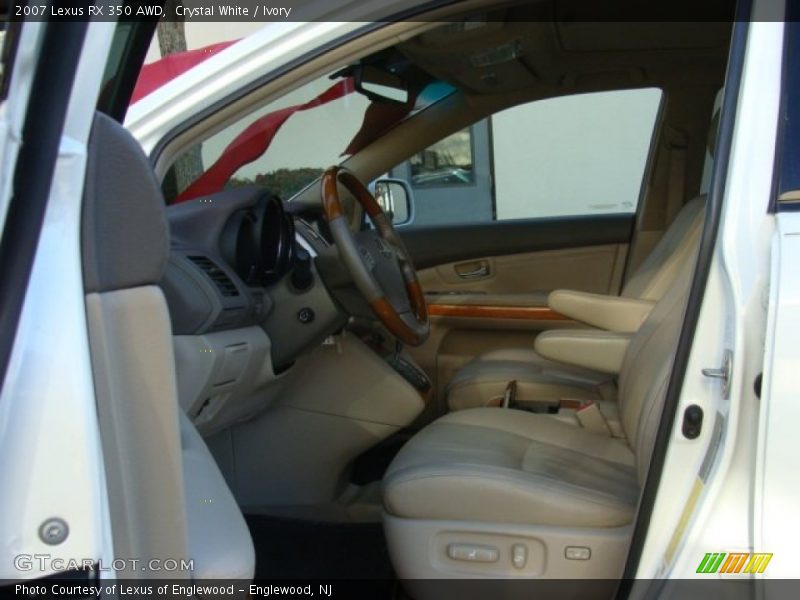 Crystal White / Ivory 2007 Lexus RX 350 AWD