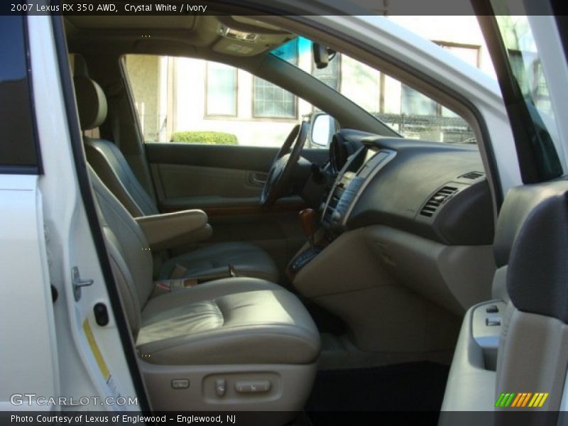 Crystal White / Ivory 2007 Lexus RX 350 AWD