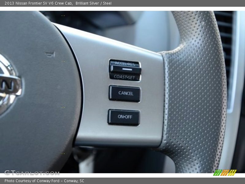 Brilliant Silver / Steel 2013 Nissan Frontier SV V6 Crew Cab