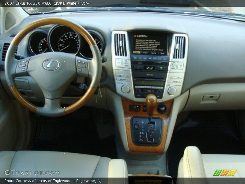 Crystal White / Ivory 2007 Lexus RX 350 AWD
