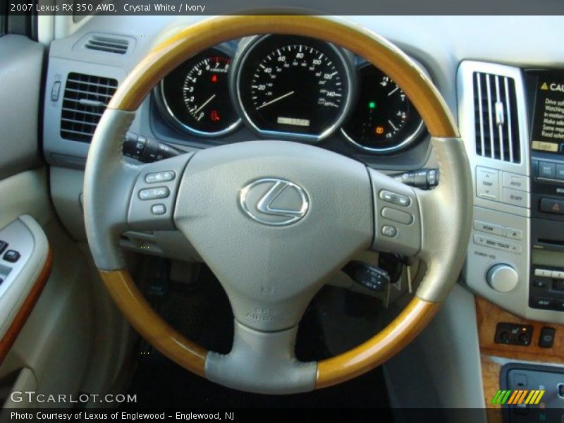 Crystal White / Ivory 2007 Lexus RX 350 AWD