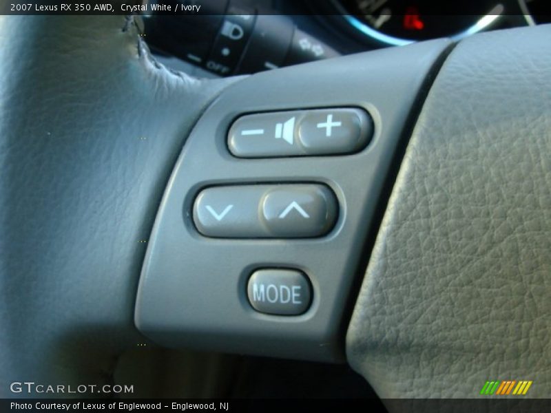 Crystal White / Ivory 2007 Lexus RX 350 AWD