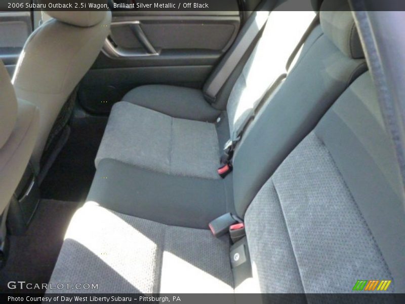 Brilliant Silver Metallic / Off Black 2006 Subaru Outback 2.5i Wagon